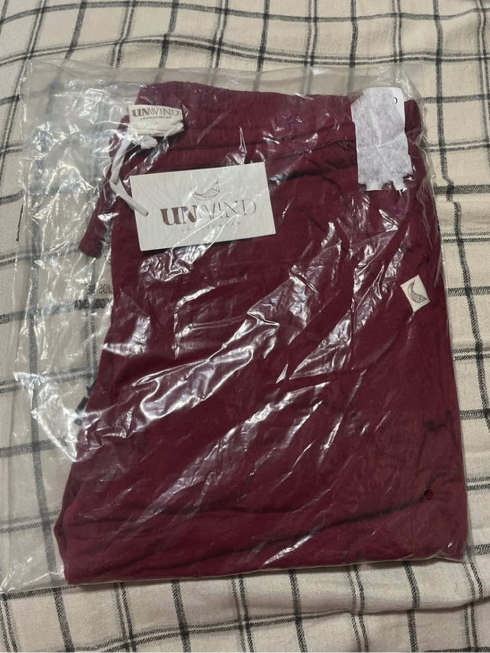 Women’s Burgundy Lounge Pajama Pants